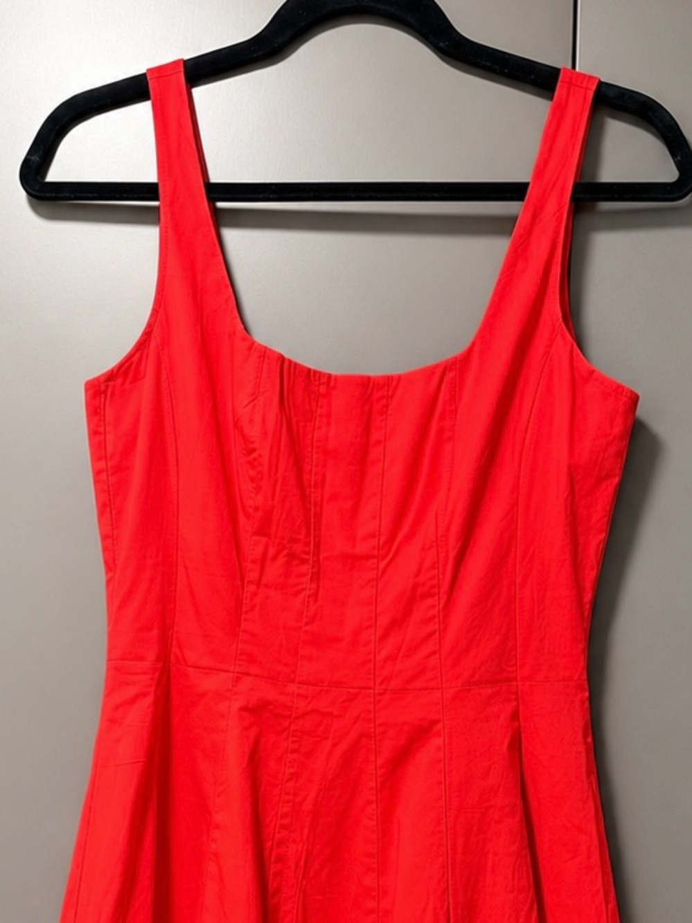 STAUD Fit-and-Flare Mini Dress - Picture 2 of 4